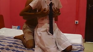 indian school nubile damsel pounded by her educators son-in-law homemade new